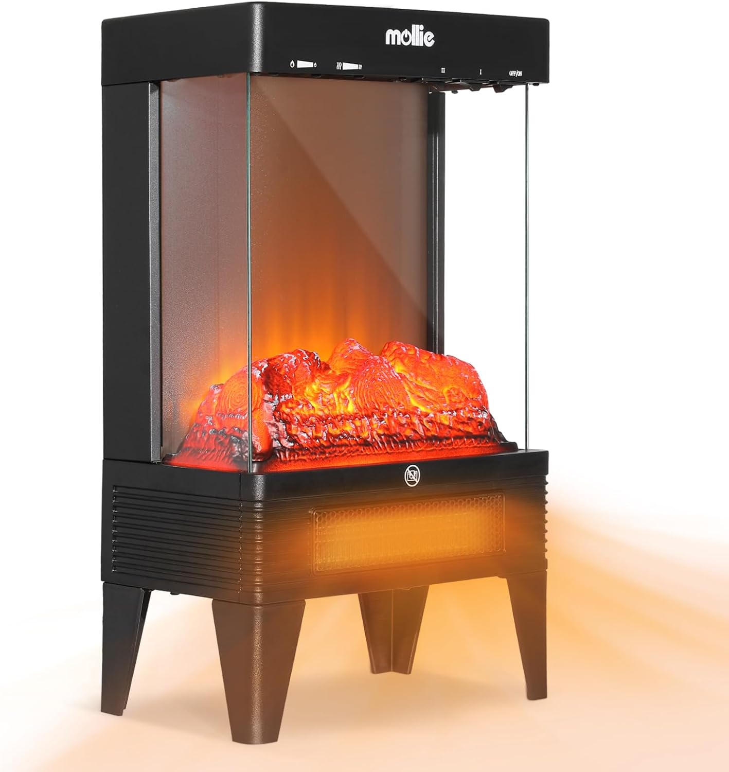 Household 3D Flame Electric Heater